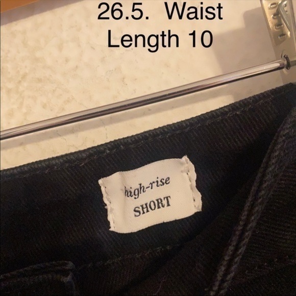 I&M BLACK LABEL JEAN SHORTS SIZE SMALL/MEDIUM - Picture 5 of 5